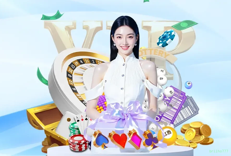 Imagem promocional do login da brilho777